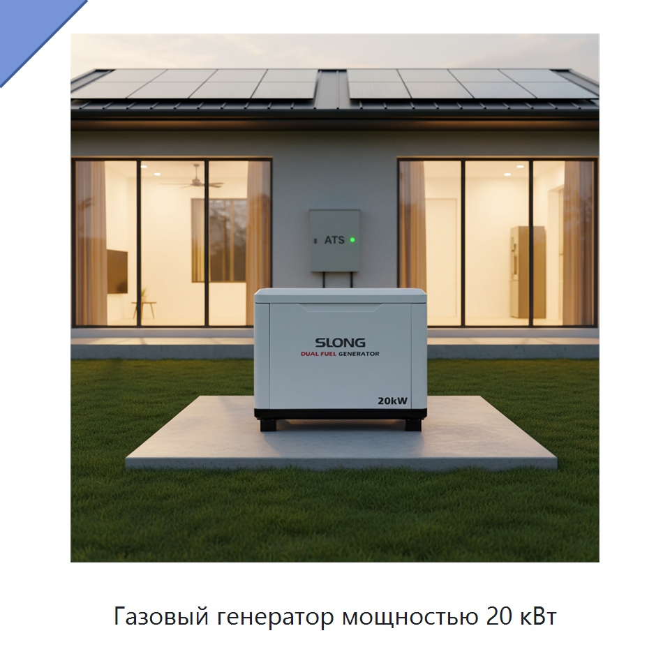 Газовый генератор мощностью 20 кВт — Бензиновые генераторы