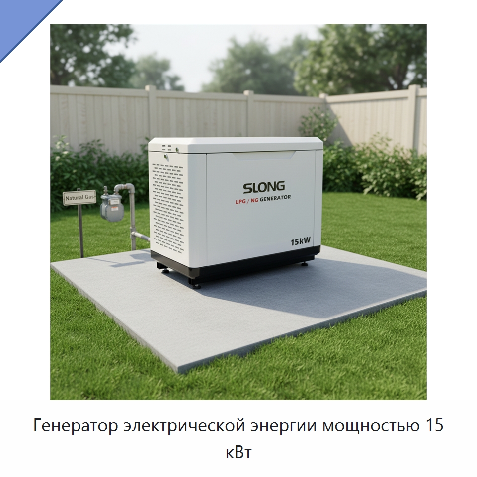 Генератор электрической энергии мощностью 15 кВт — Газотурбинные генераторы