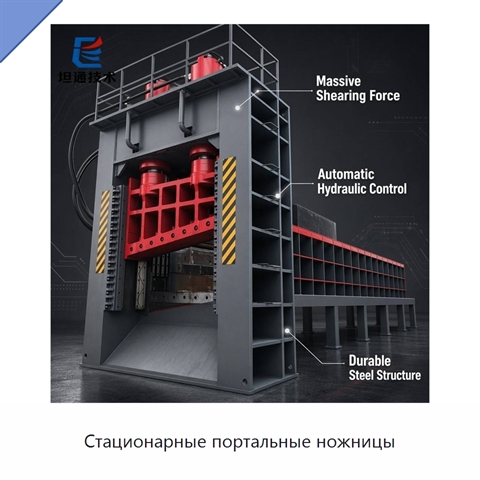 Стационарные портальные ножницы