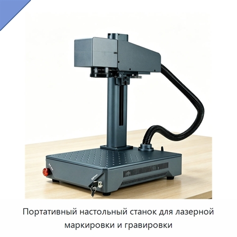 Портативный настольный станок для лазерной маркировки и гравировки