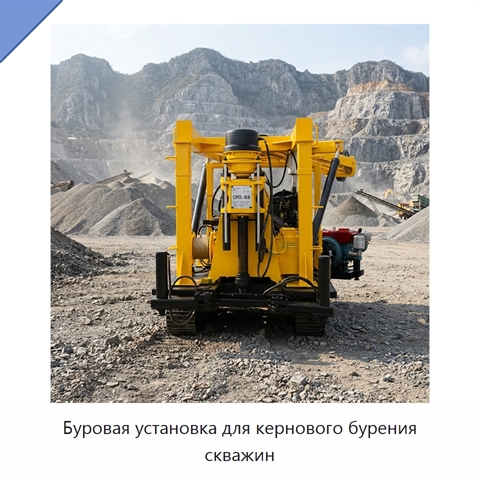 Буровая установка для кернового бурения скважин