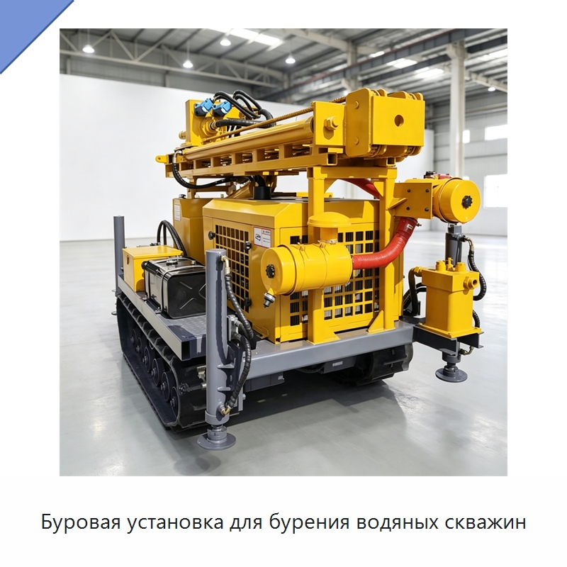 Буровая установка для бурения водяных скважин — Горнодобывающее оборудование
