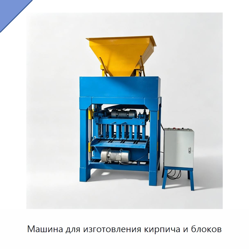 Машина для изготовления кирпича и блоков — Оборудование для производства кирпича