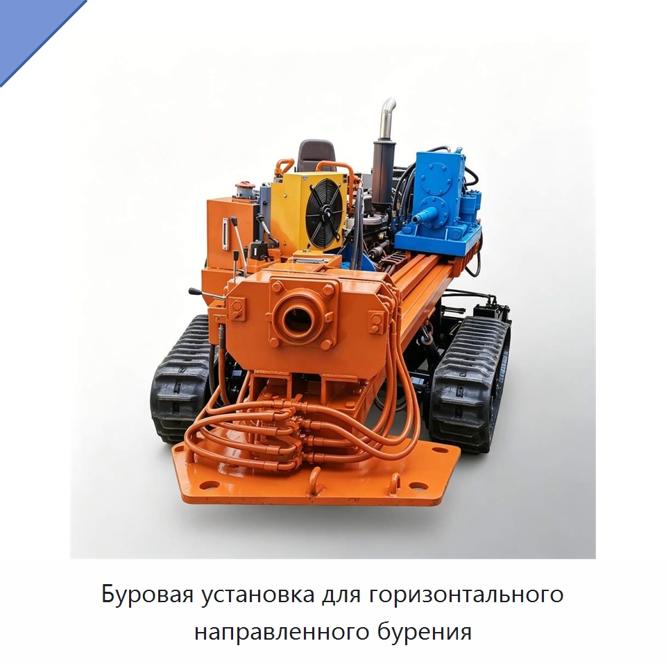 Буровая установка для горизонтального направленного бурения — Специальная строительная техника