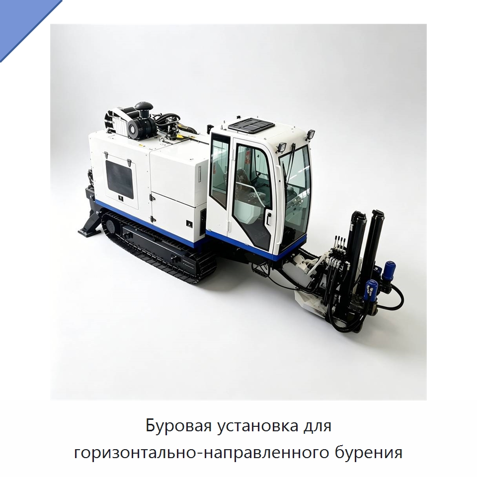 Буровая установка для горизонтально-направленного бурения — Специальная строительная техника