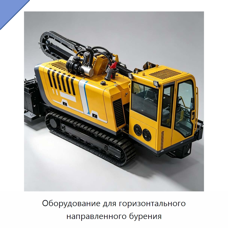 Оборудование для горизонтального направленного бурения — Специальная строительная техника
