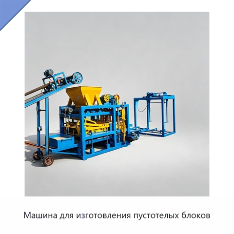 Машина для изготовления пустотелых блоков