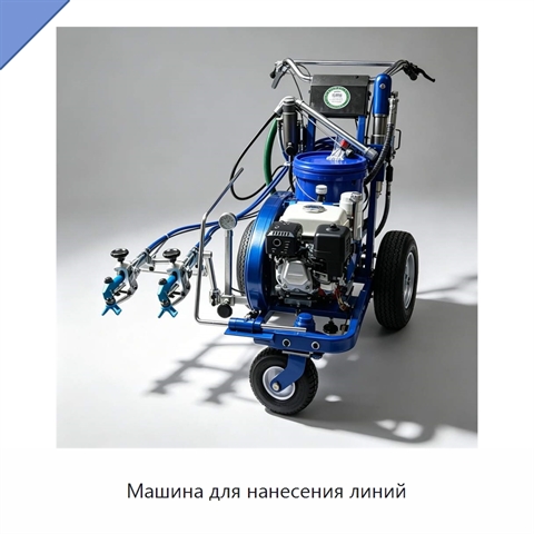 Машина для нанесения линий
