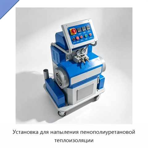 Установка для напыления пенополиуретановой теплоизоляции