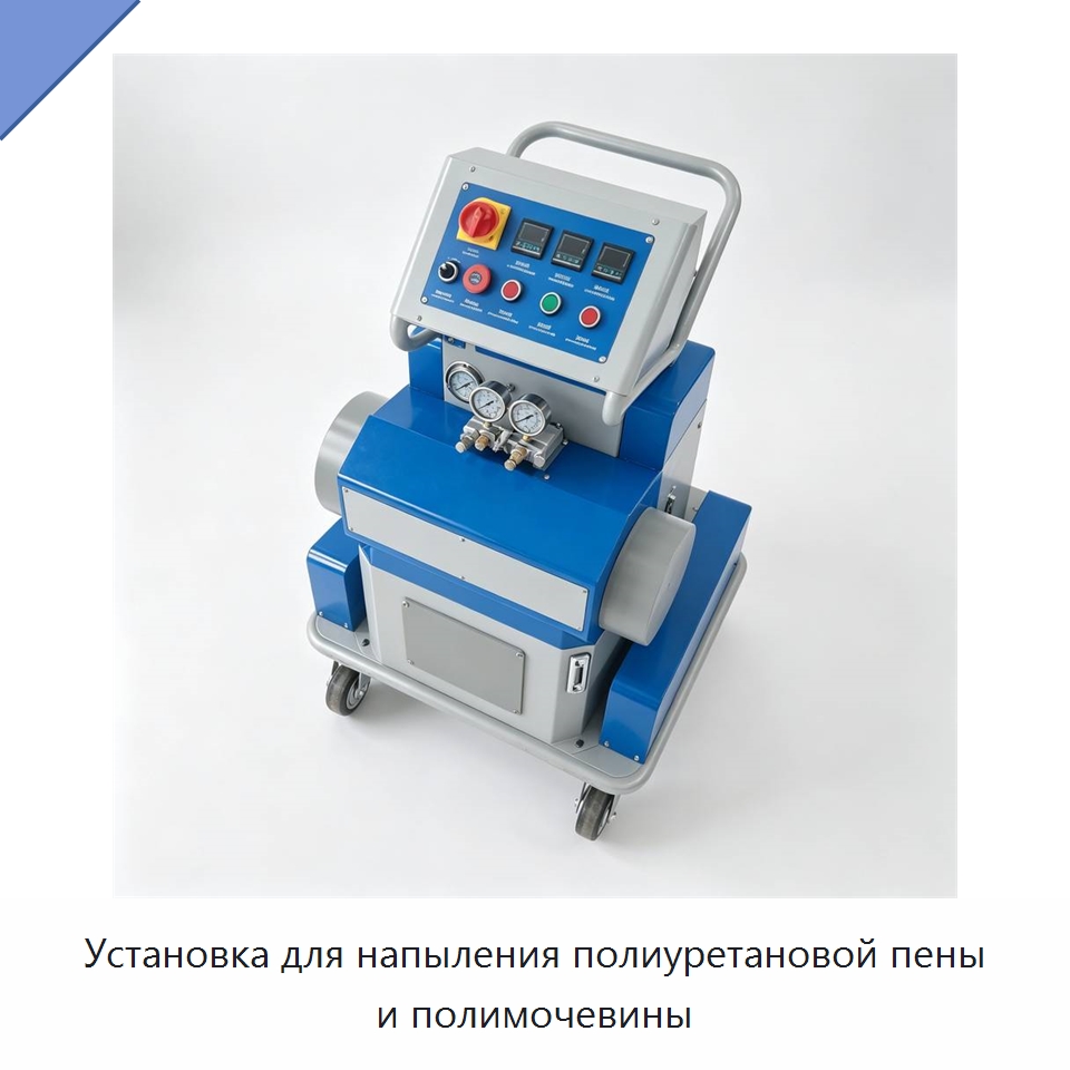 Установка для напыления полиуретановой пены и полимочевины — Специальная строительная техника