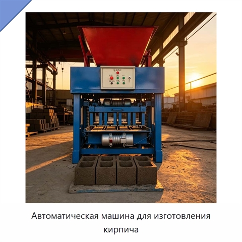 Автоматическая машина для изготовления кирпича