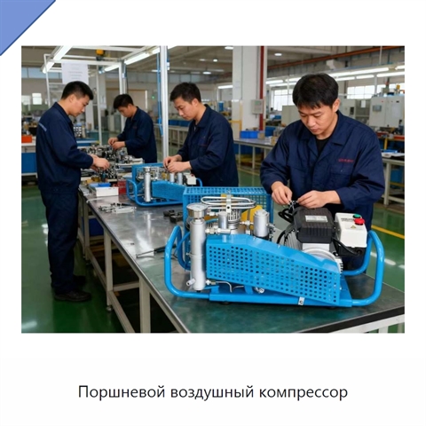 Поршневой воздушный компрессор