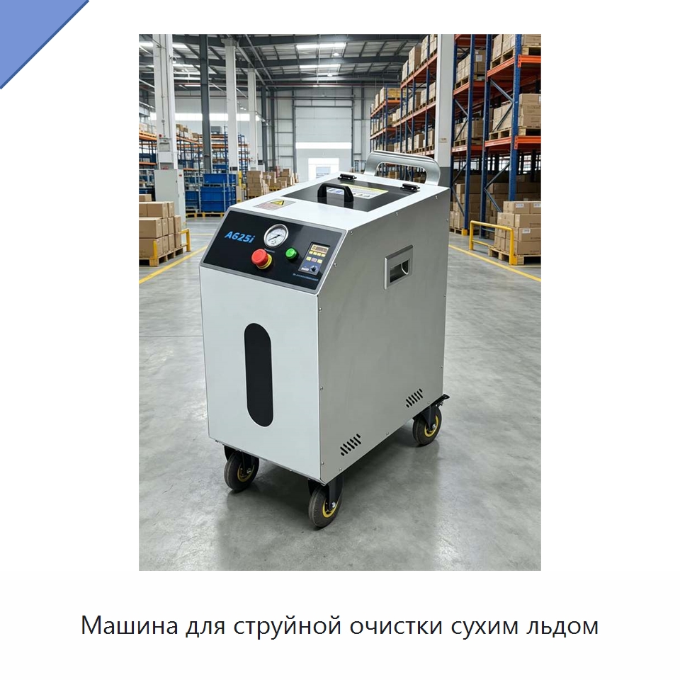 Машина для струйной очистки сухим льдом — Специальное оборудование для производства строительных материалов