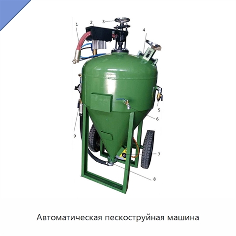 Автоматическая пескоструйная машина