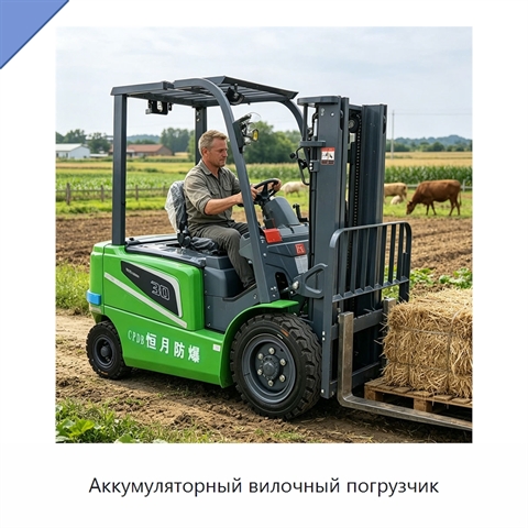 Аккумуляторный вилочный погрузчик