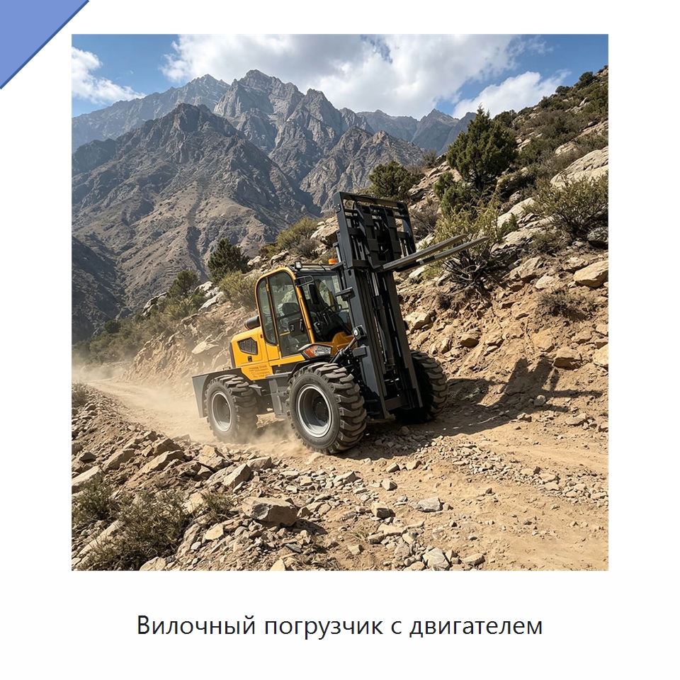 Вилочный погрузчик с двигателем — Вилочные погрузчики