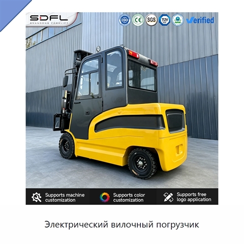 Электрический вилочный погрузчик