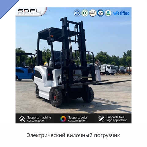 Электрический вилочный погрузчик