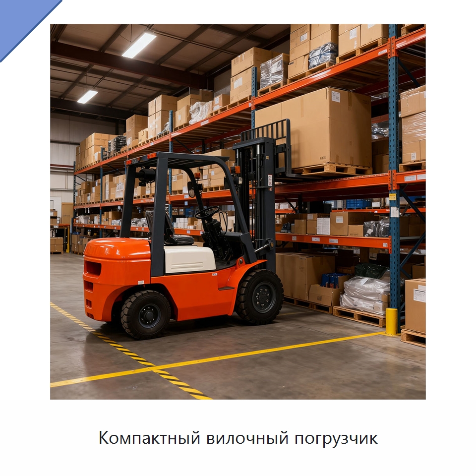 Компактный вилочный погрузчик — Вилочные погрузчики