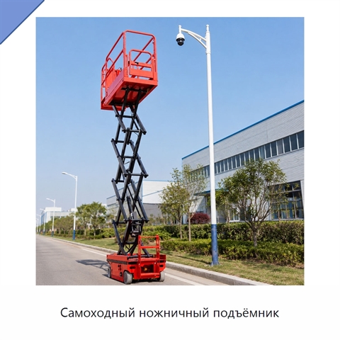 Самоходный ножничный подъёмник