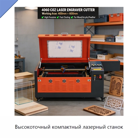 Высокоточный компактный лазерный станок