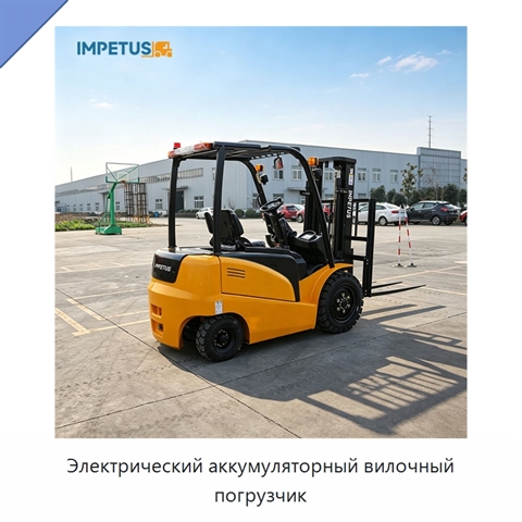 Электрический аккумуляторный вилочный погрузчик