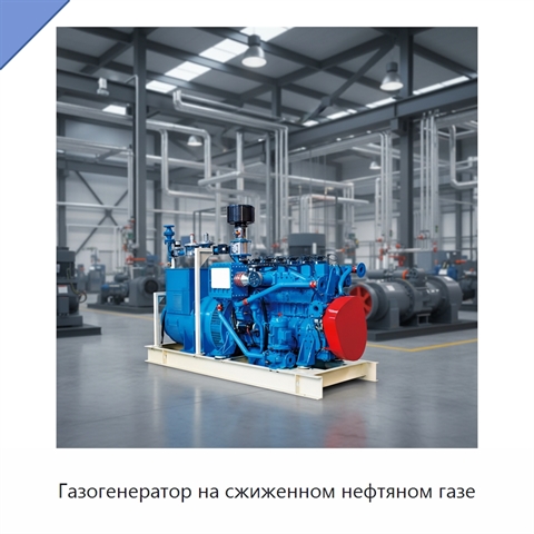 Газогенератор на сжиженном нефтяном газе