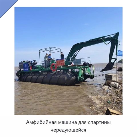 Амфибийная машина для спартины чередующейся