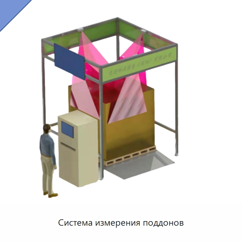 Система измерения поддонов — Подъемно-транспортное и складское оборудование