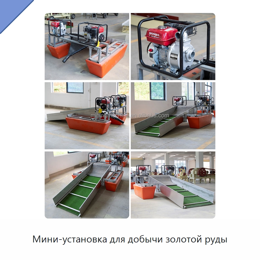 Мини-установка для добычи золотой руды — Горнодобывающее оборудование