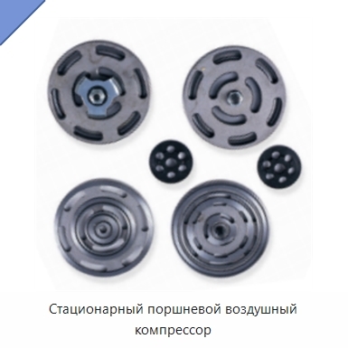 Стационарный поршневой воздушный компрессор