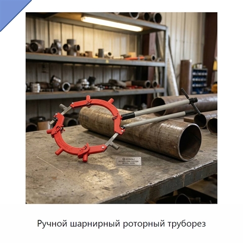 Ручной шарнирный роторный труборез