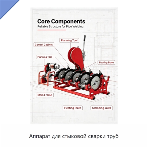 Аппарат для стыковой сварки труб