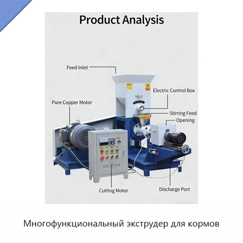 Многофункциональный экструдер для кормов