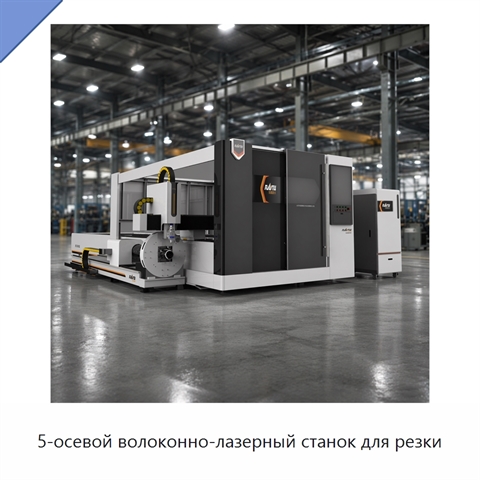 5-осевой волоконно-лазерный станок для резки