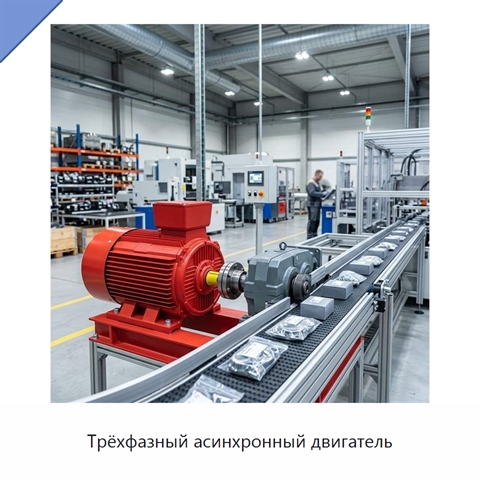 Трёхфазный асинхронный двигатель