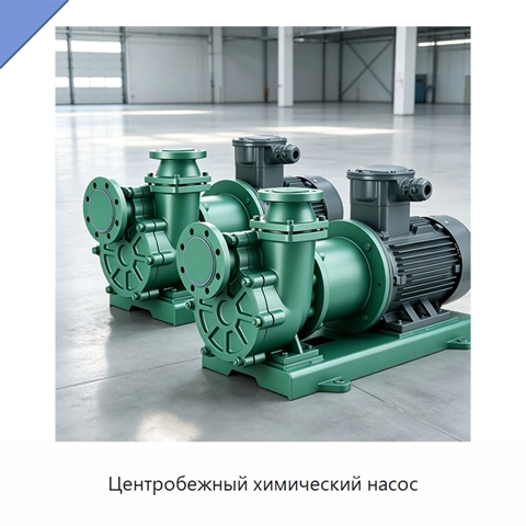 Центробежный химический насос