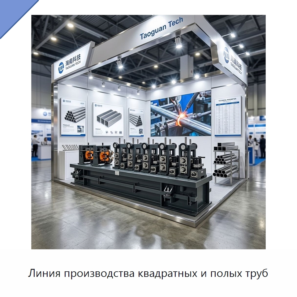 Линия производства квадратных и полых труб — Оборудование для производства труб