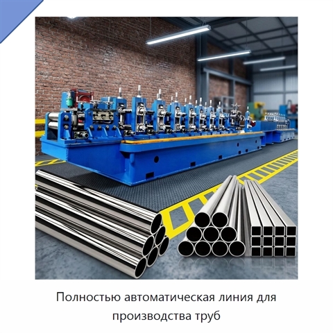 Полностью автоматическая линия для производства труб