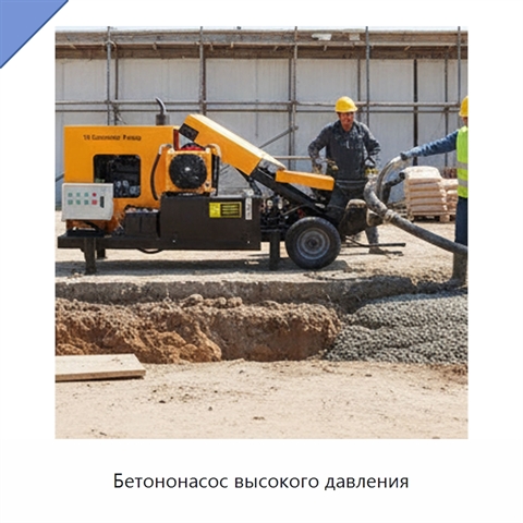 Бетононасос высокого давления