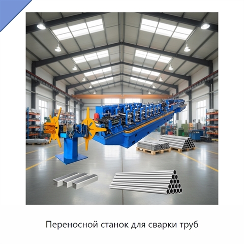 Переносной станок для сварки труб