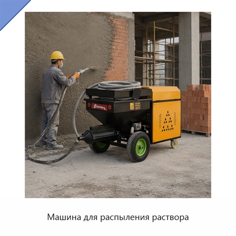 Машина для распыления раствора