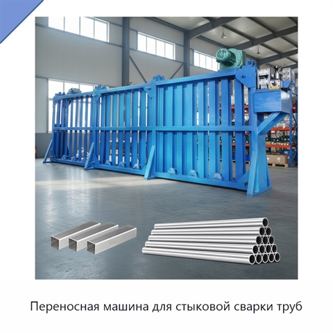 Переносная машина для стыковой сварки труб