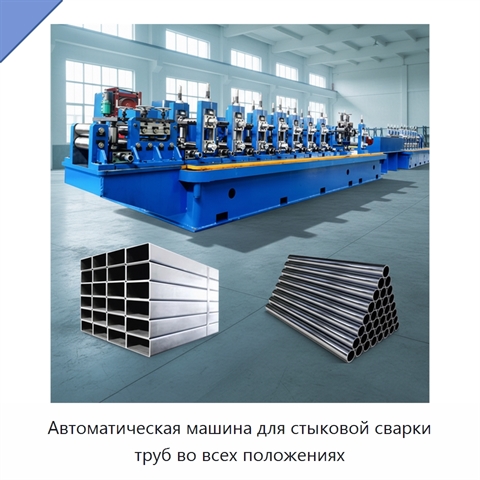 Автоматическая машина для стыковой сварки труб во всех положениях