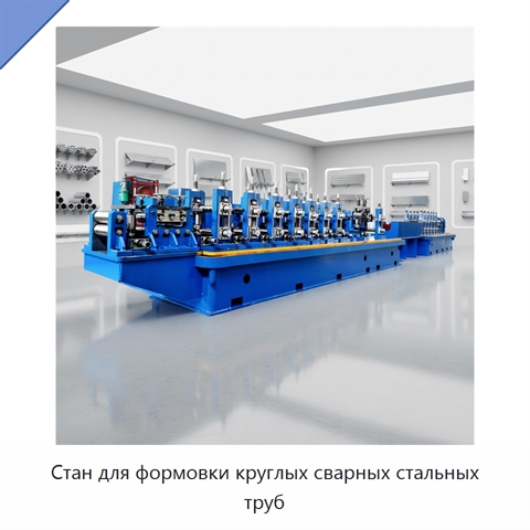 Стан для формовки круглых сварных стальных труб