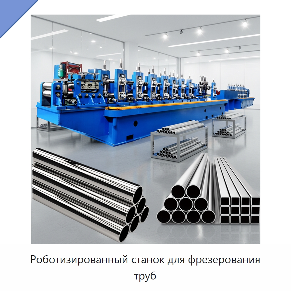 Роботизированный станок для фрезерования труб — Оборудование для производства труб