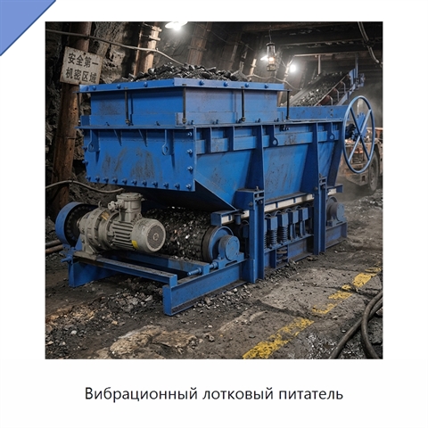 Вибрационный лотковый питатель