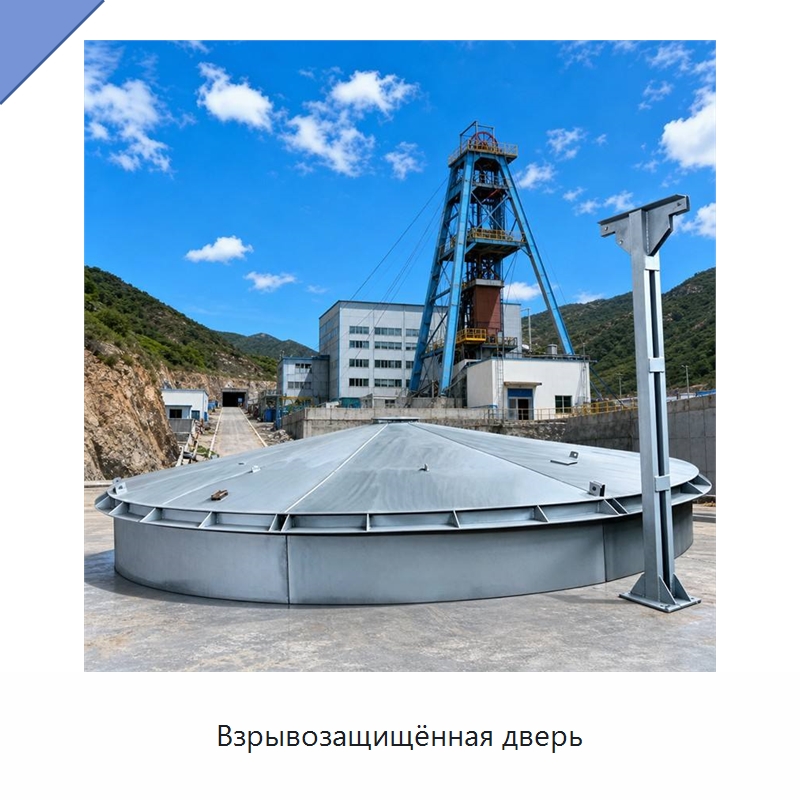 Взрывозащищённая дверь — Горнодобывающее оборудование