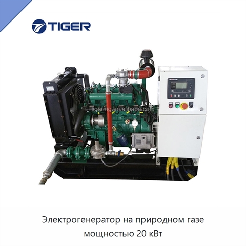 Электрогенератор на природном газе мощностью 20 кВт