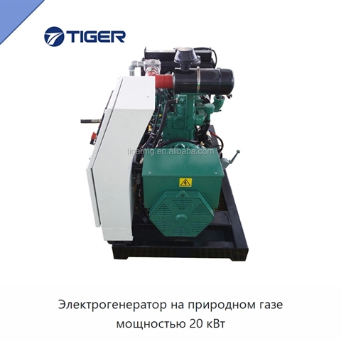 Электрогенератор на природном газе мощностью 20 кВт